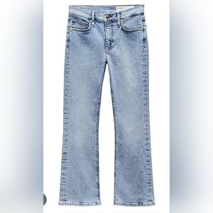 Rag & Bone Ankle Bootcut Light Blue Denim Jeans Size 28